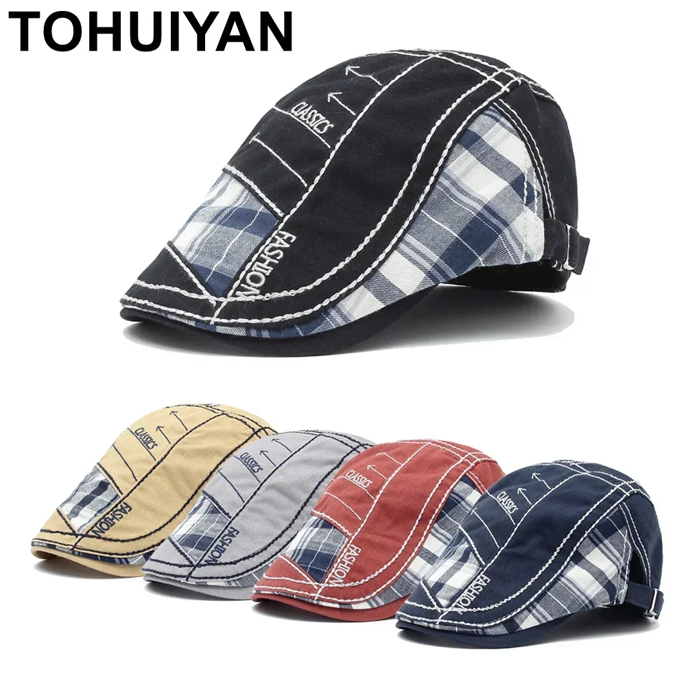 Newsboy Cap Ivy - 2025 Branded Cotton Newsboy Cap For