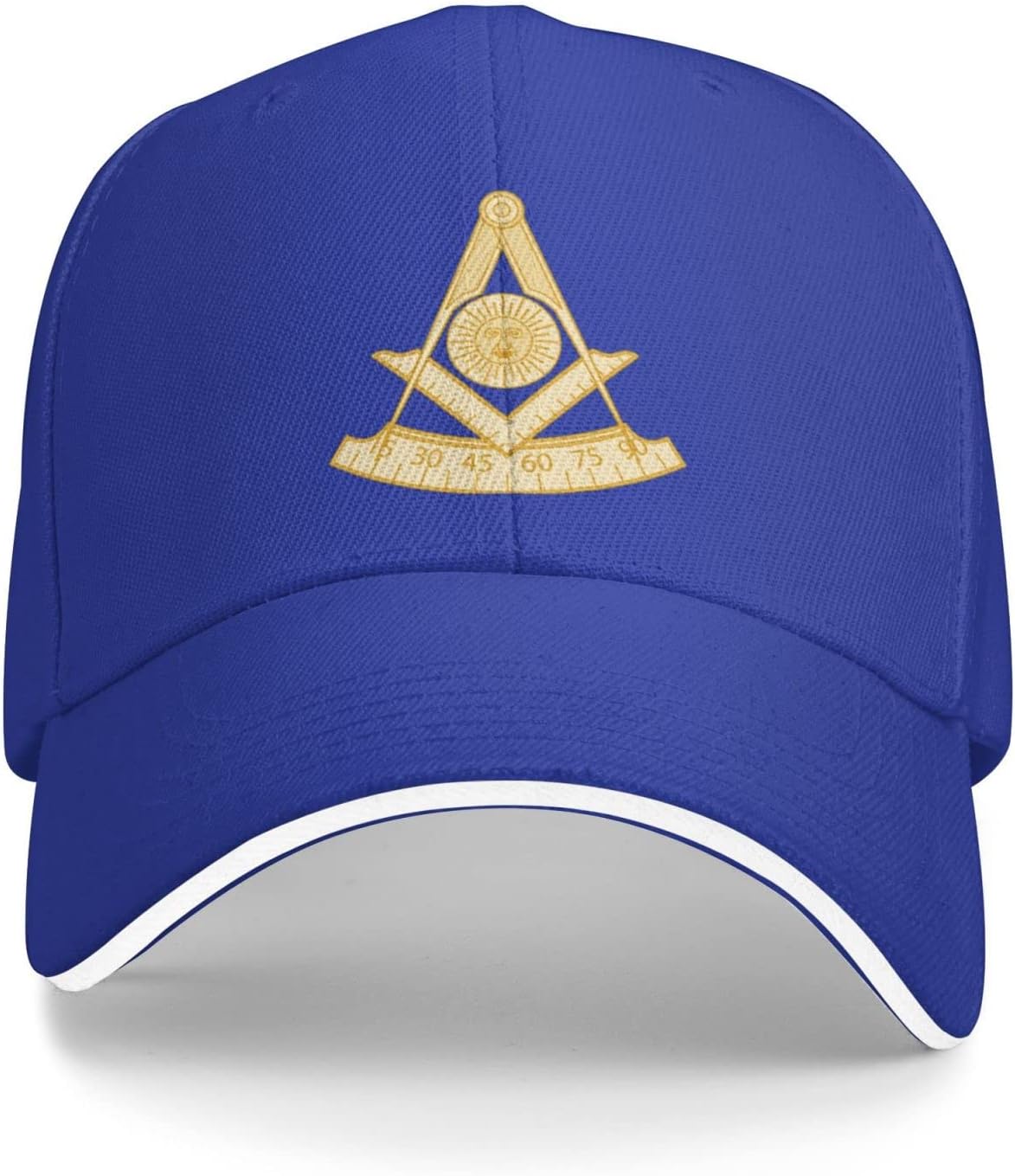 Golf Cap Dad - Freemasonry Past Master Jewel Masonic Square
