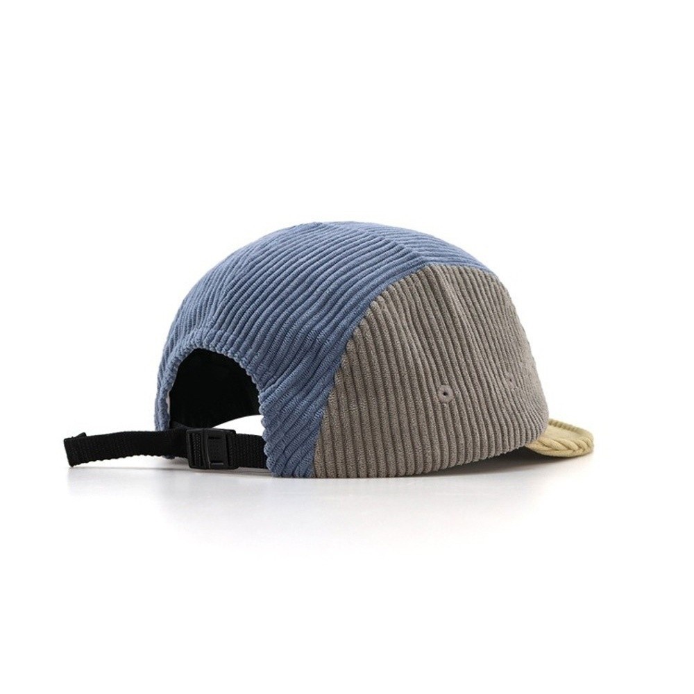 Corduroy Cap 5 Panel - Versatile Retro Corduroy Baseball Cap Japanese