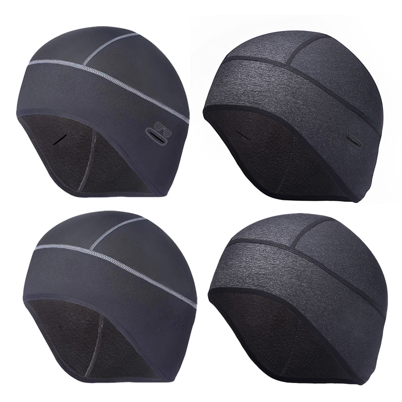 Skull Cap Helmet Liner - Winter Cycling Cap Windproof Thermal Skull