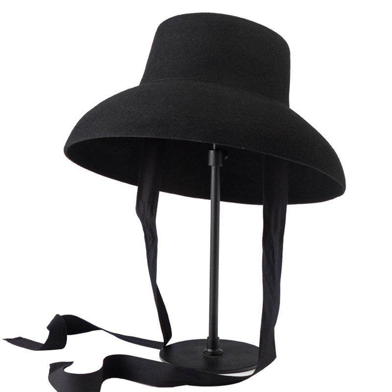 Retro Style Pure Wool Hat Wide - Fedora Hat Wool recensie en prijs