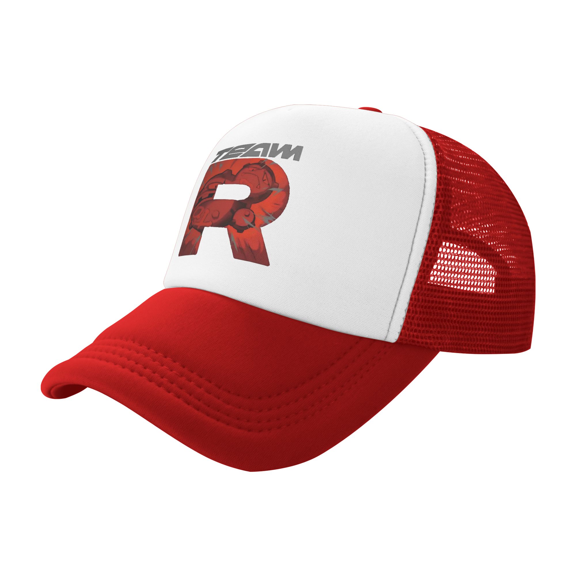 team rocket logo letter R POKE - Trucker Cap Mesh recensie en prijs