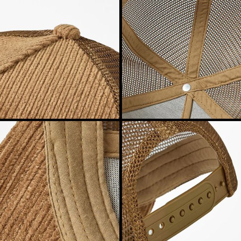 Corduroy Mesh Sport Cap Custom - Corduroy Cap 5 Panel recensie en prijs