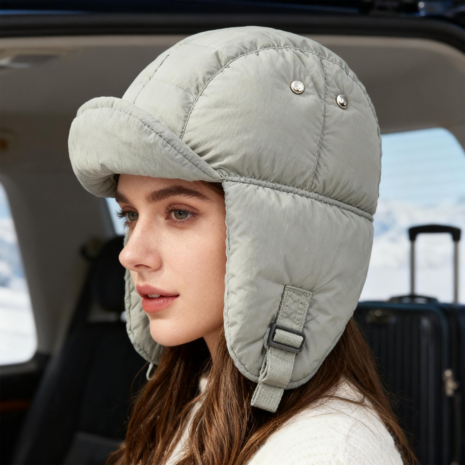 Trapper Hat Warm Headwear With - Trapper Hat Ear Flap recensie en prijs