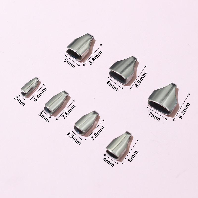 100pcs Stainless Steel 2-7mm F - Snapback Hat Flat recensie en prijs