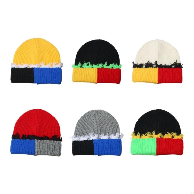 Korean Version Color Matching  - Beanie Cuffed Knit recensie en prijs