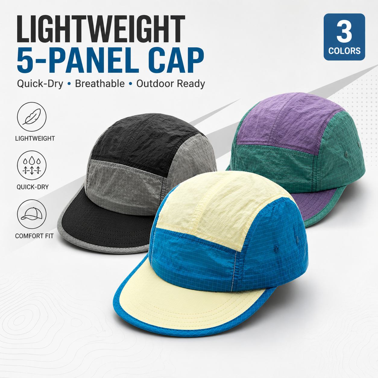 Unisex 5 Panel Camp Cap Ripsto - Corduroy Cap 5 Panel recensie en prijs