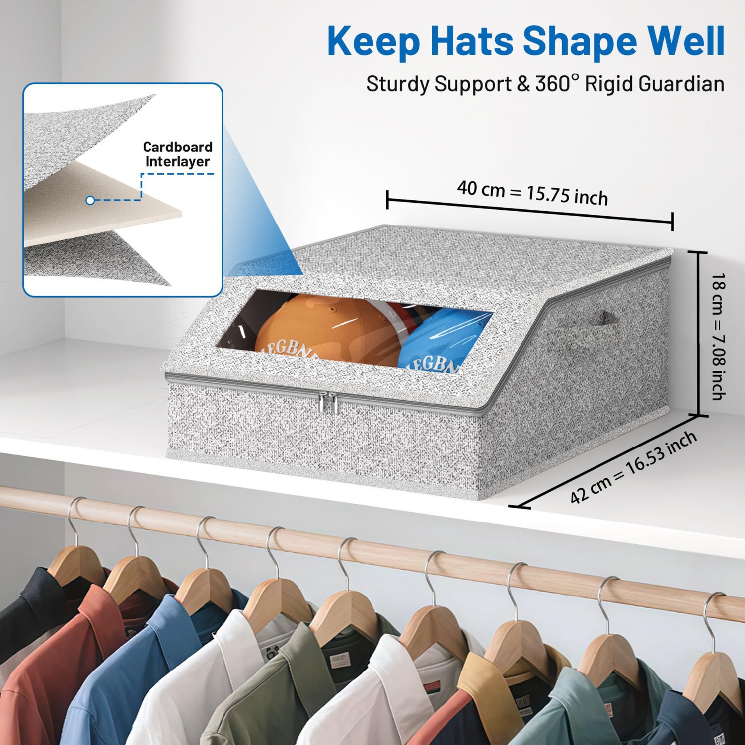 Large Capacity Double Row Hat  - Baseball Cap Structured recensie en prijs