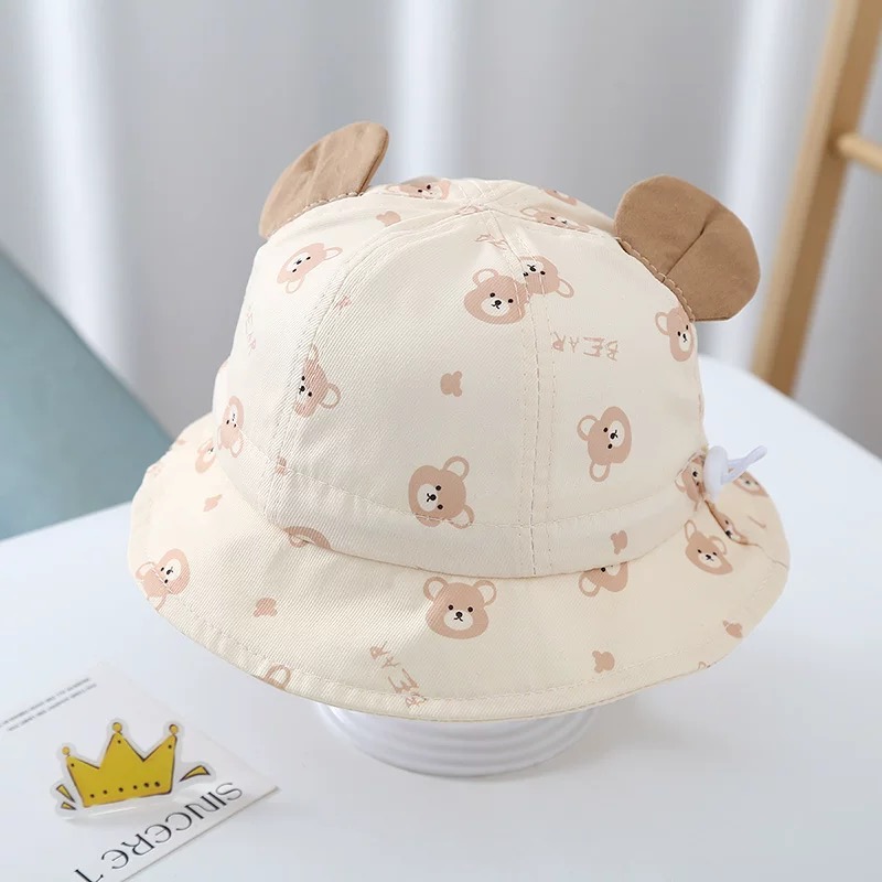 Spring 2026 New Cartoon Bear R - Bucket Hat Cotton recensie en prijs