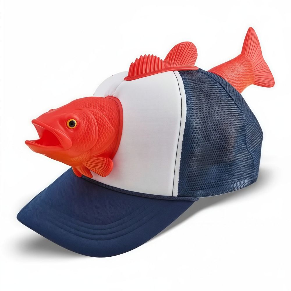 Funny 3D Fish Animal Trucker H - Trucker Cap Mesh recensie en prijs
