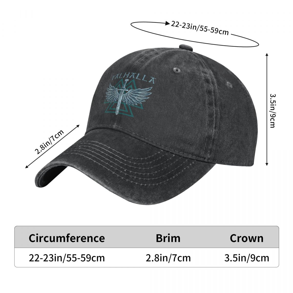 Washed Men's Baseball Cap Nors - Golf Cap Dad recensie en prijs