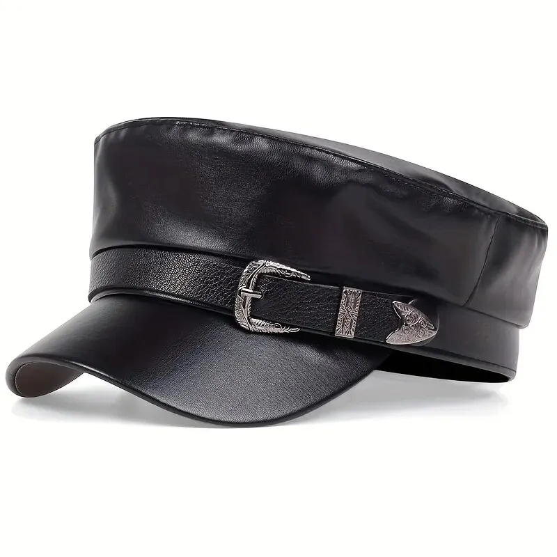 Fashion Women Large Belt Buckl - Snapback Hat Flat recensie en prijs