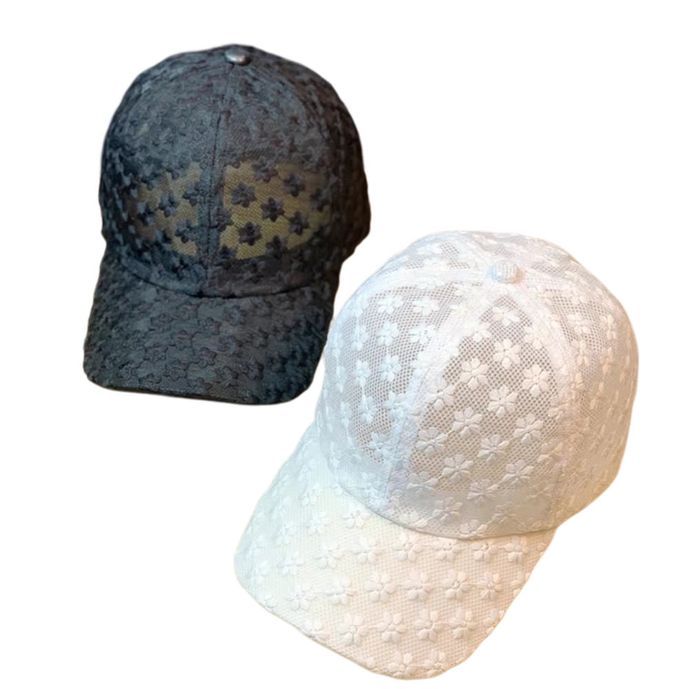 Breathable Lace Hollow Summer  - Baseball Cap Structured recensie en prijs