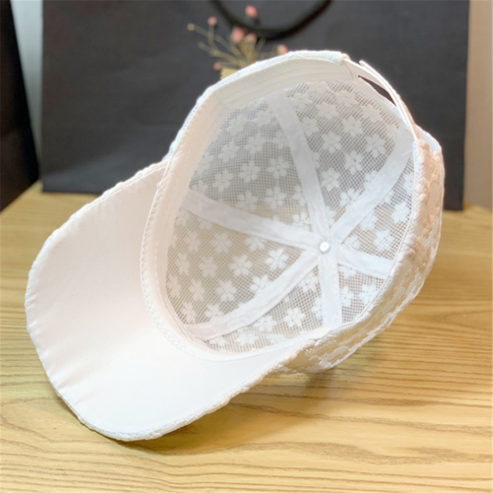 Breathable Lace Hollow Summer  - Baseball Cap Structured recensie en prijs