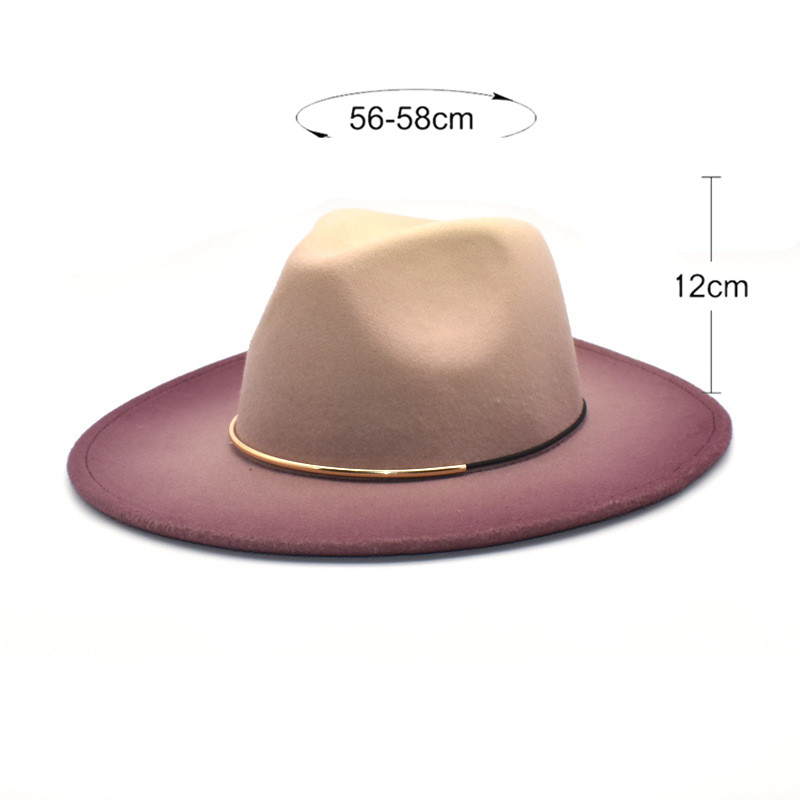 Gradient Large Brim Wool Vinta - Fedora Hat Wool recensie en prijs