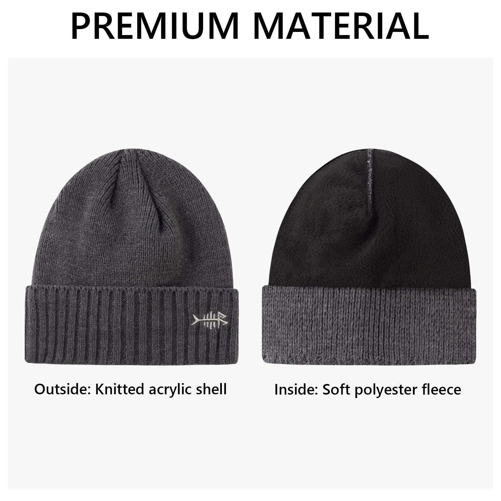 BASSDASH Winter Beanie Hats wi - Beanie Cuffed Knit recensie en prijs