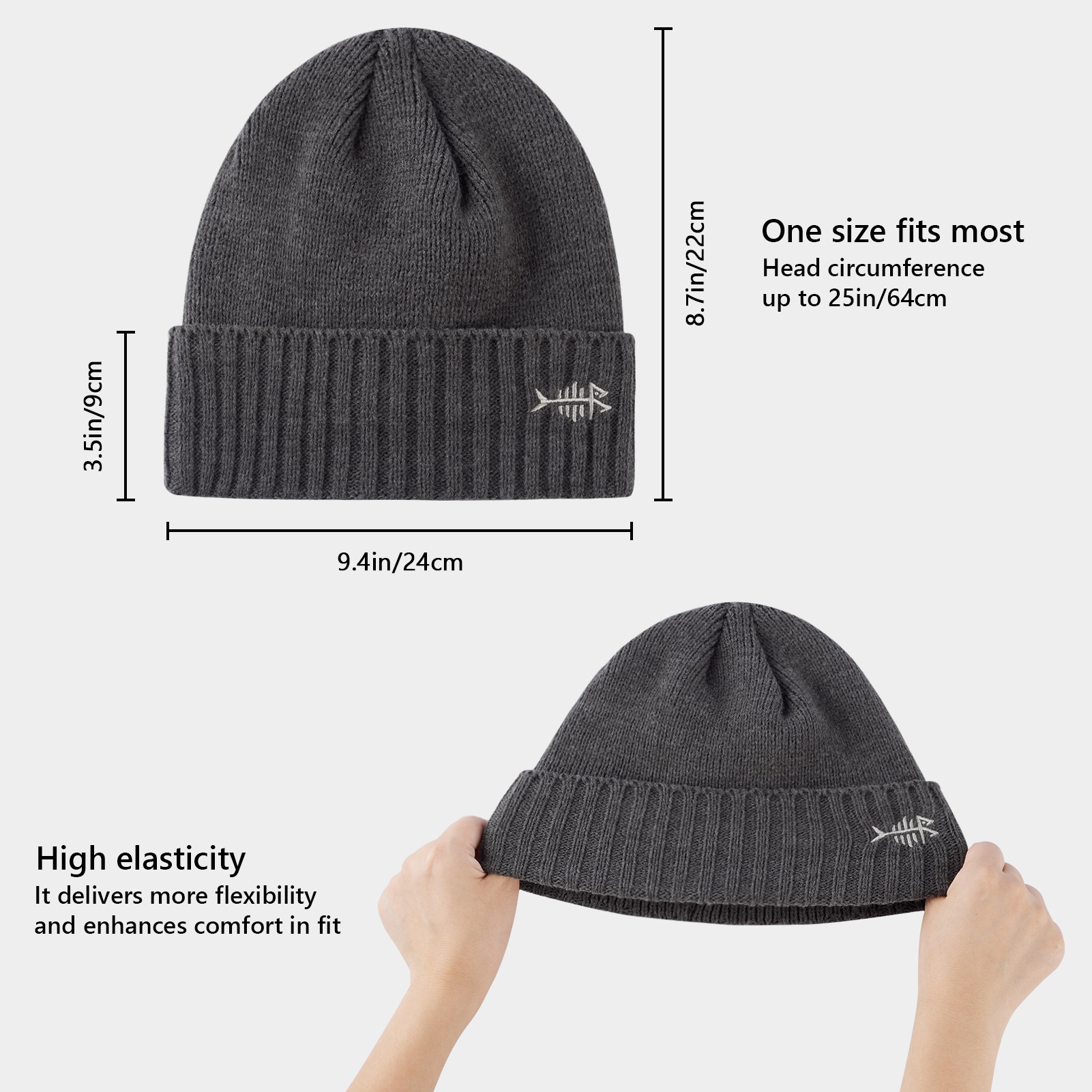 BASSDASH Winter Beanie Hats wi - Beanie Cuffed Knit recensie en prijs