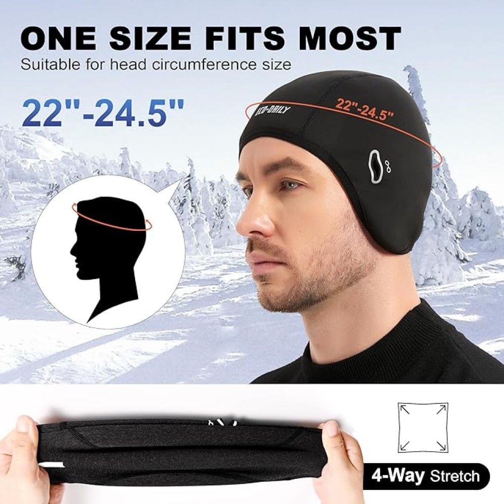Winter Skull Cap Helmet Liner, - Skull Cap Helmet Liner recensie en prijs