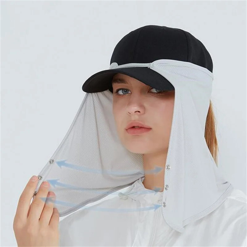 Quick Drying Fishing Cap Face  - Visor Sun Hat recensie en prijs