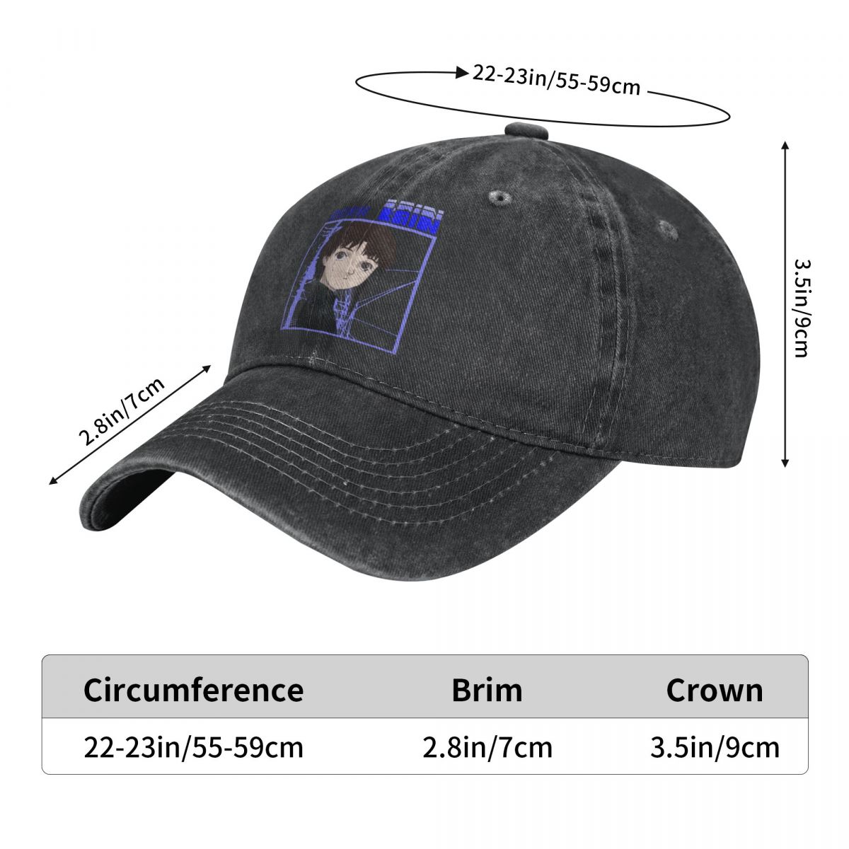 Washed Men's Baseball Cap Blue - Golf Cap Dad recensie en prijs