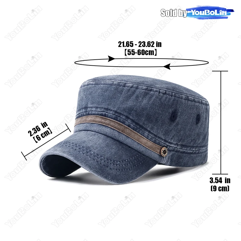 Washed hat, old cotton flat ha - Snapback Hat Flat recensie en prijs