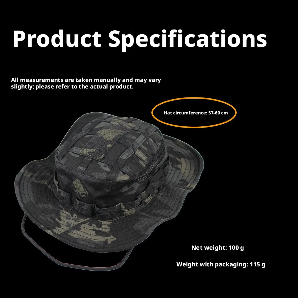 Milspec Tactical Boonie Hat, M - Boonie Hat Tactical recensie en prijs