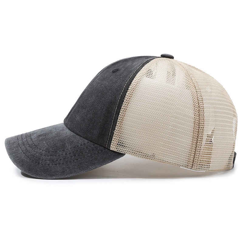 Custom Logo Washed Mesh Cap Br - Visor Sun Hat recensie en prijs