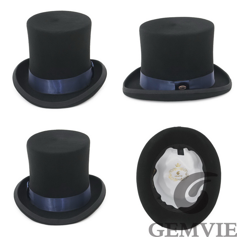 GEMVIE 17cm 100% Wool Felt Top - Fedora Hat Wool recensie en prijs