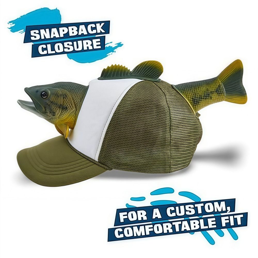 Funny 3D Fish Animal Trucker H - Trucker Cap Mesh recensie en prijs
