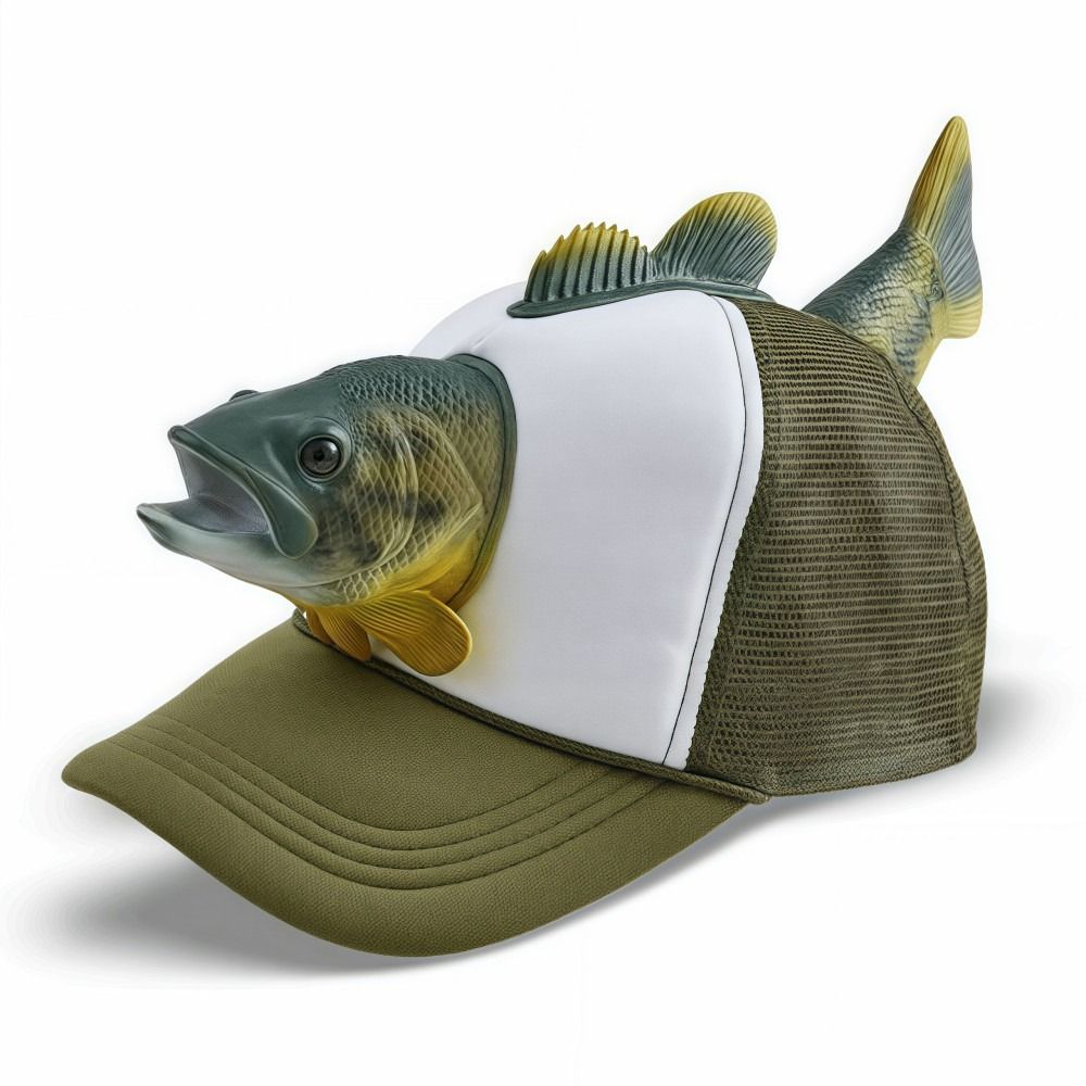 Funny 3D Fish Animal Trucker H - Trucker Cap Mesh recensie en prijs