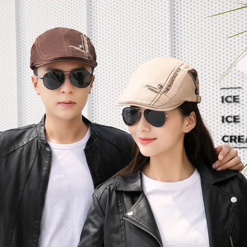 Unisex Skull Letters Newsboy C - Newsboy Cap Ivy recensie en prijs