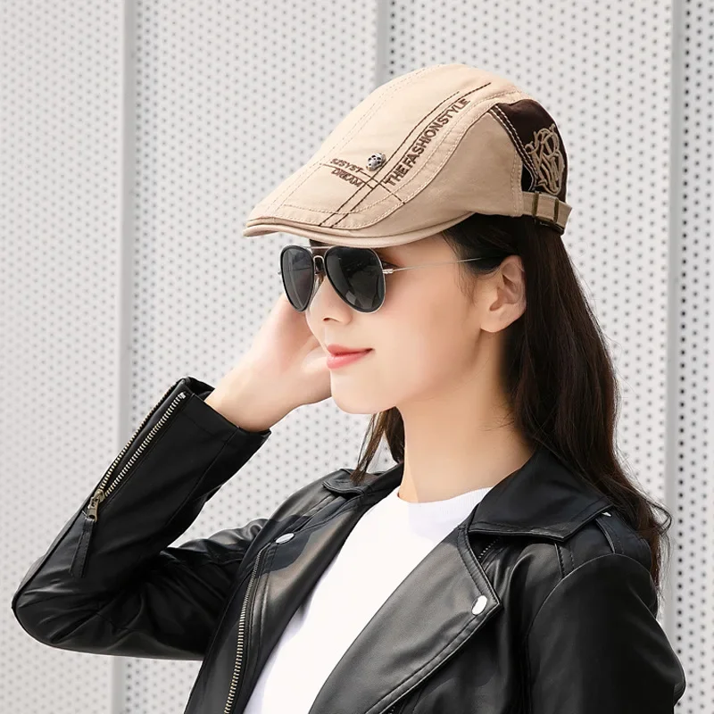 Unisex Skull Letters Newsboy C - Newsboy Cap Ivy recensie en prijs