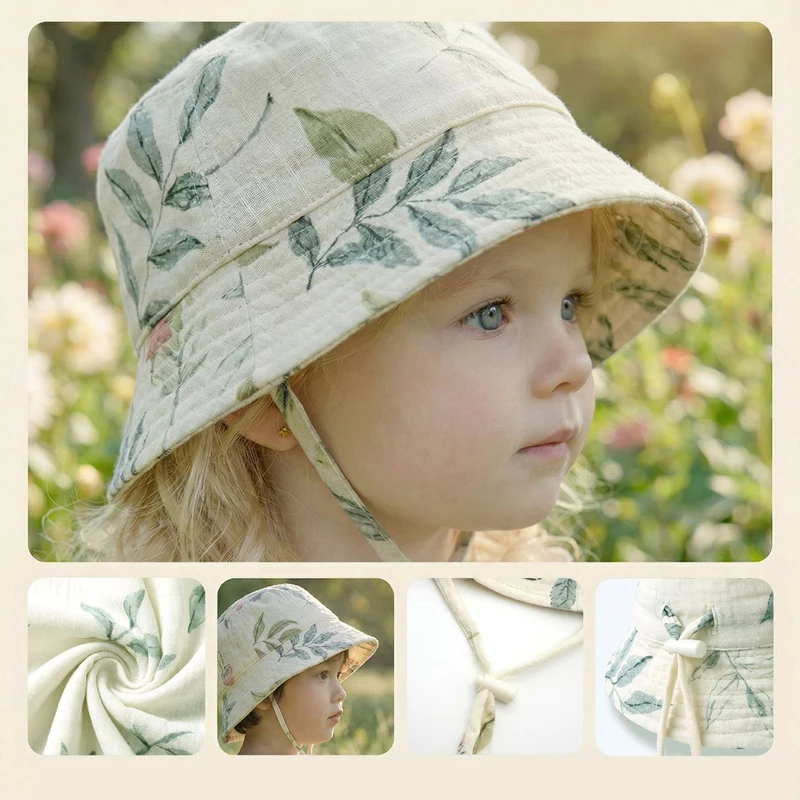 Muslin Baby Summer Hat Adjusta - Bucket Hat Cotton recensie en prijs