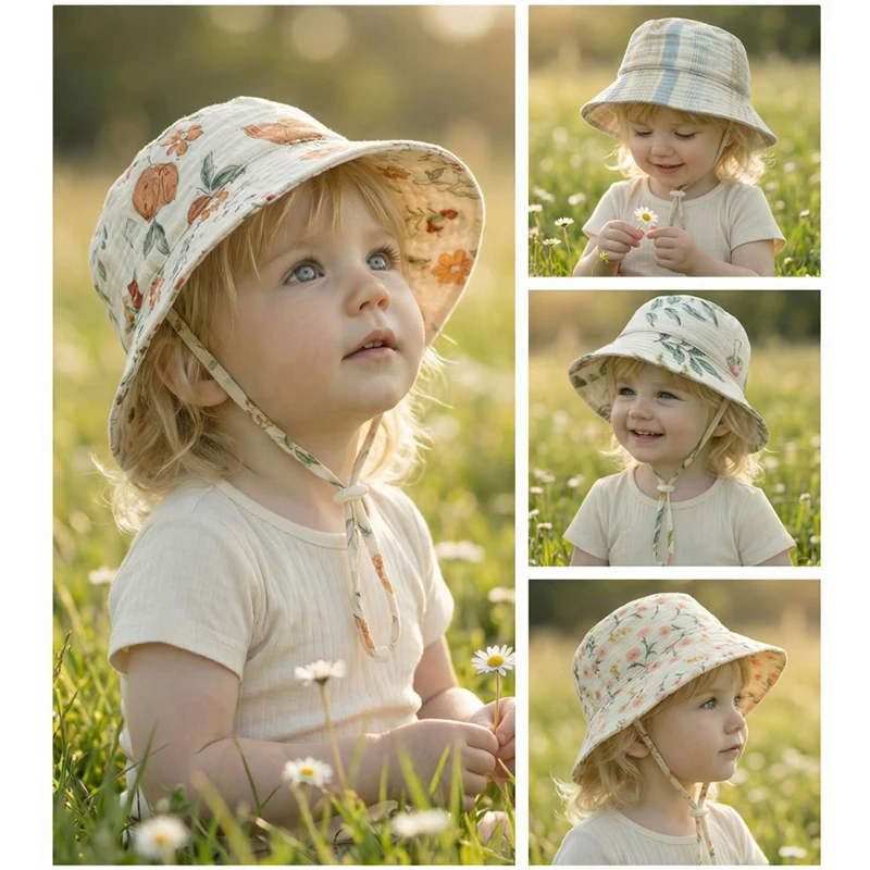 Muslin Baby Summer Hat Adjusta - Bucket Hat Cotton recensie en prijs
