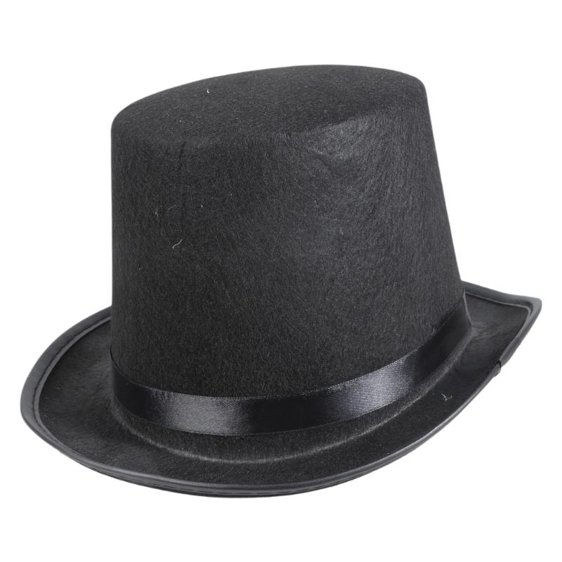 Retro Top Hat Magician Costume - Fedora Hat Wool recensie en prijs