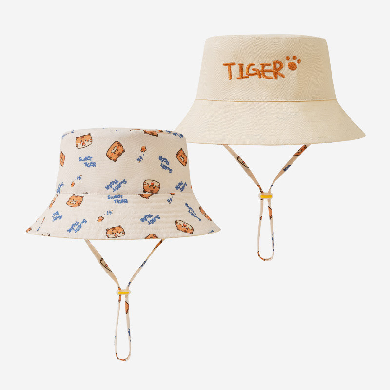 Letter Embroidered Baby Bucket - Bucket Hat Cotton recensie en prijs