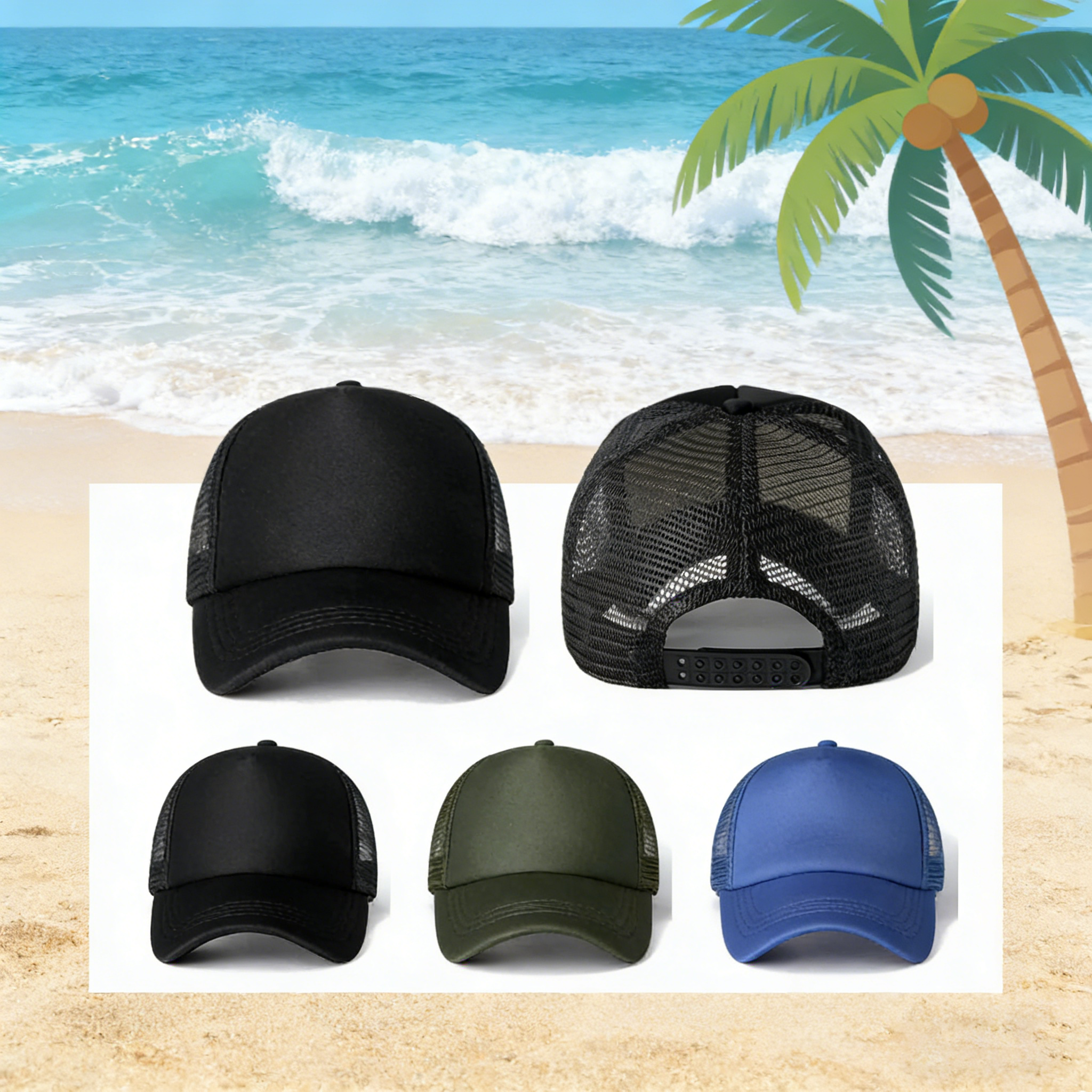 2026New model Unisex Cap Casua - Trucker Cap Mesh recensie en prijs