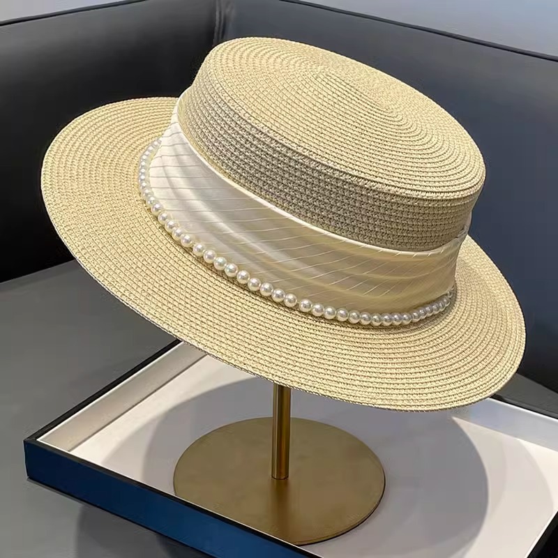 2025 New Style Hat Retro Flat  - Sun Hat Wide Brim recensie en prijs
