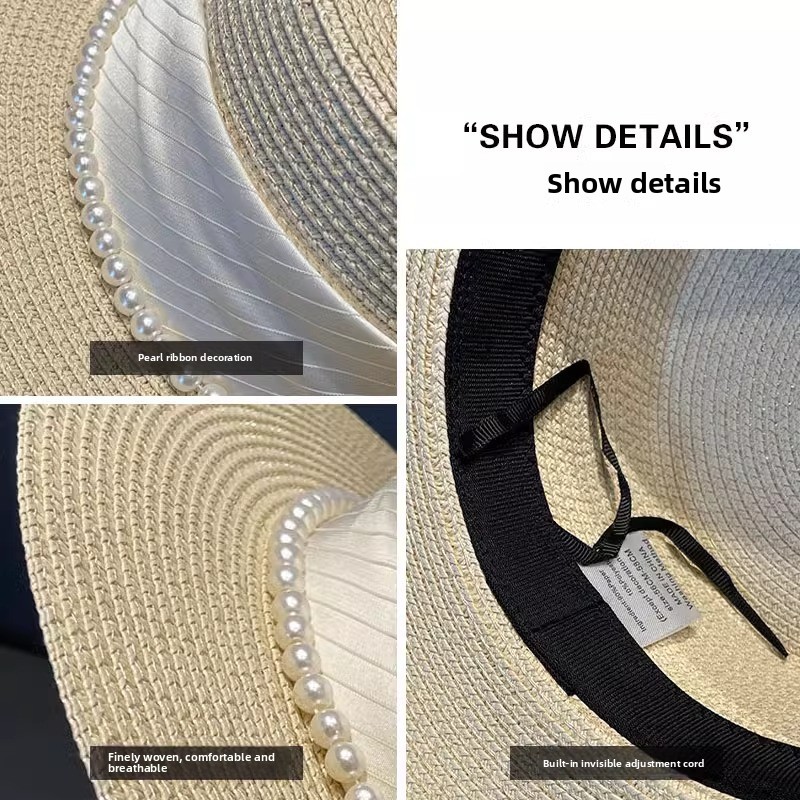 2025 New Style Hat Retro Flat  - Sun Hat Wide Brim recensie en prijs