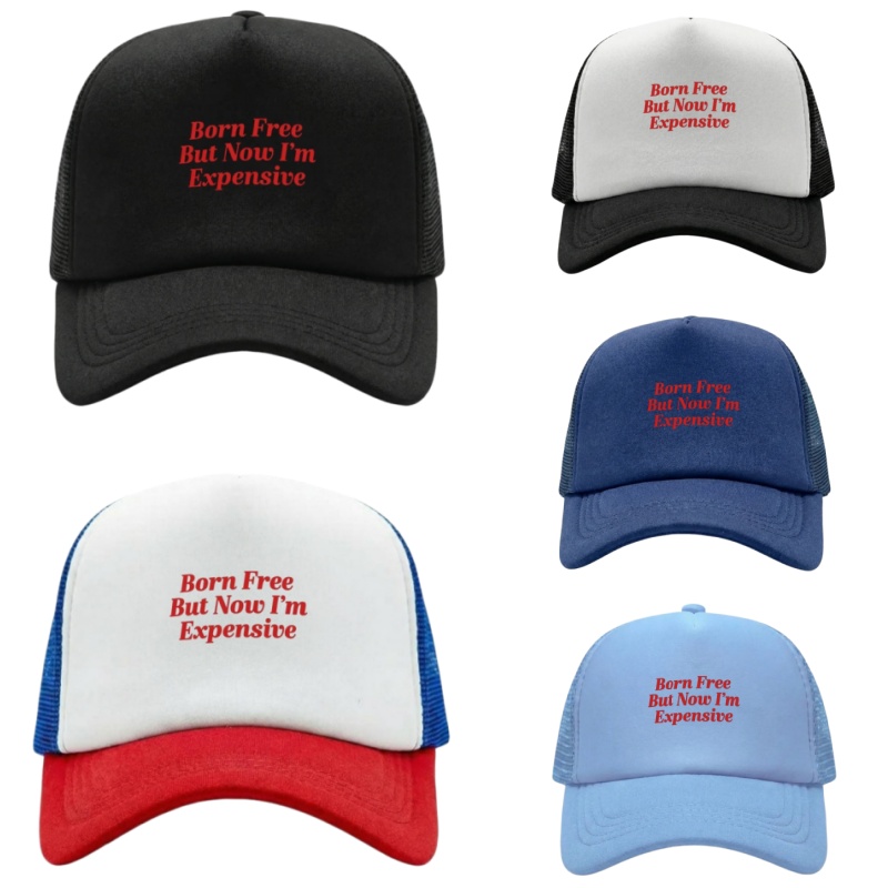 BORN FREE EXPENSIVE Printed Ad - Golf Cap Dad recensie en prijs