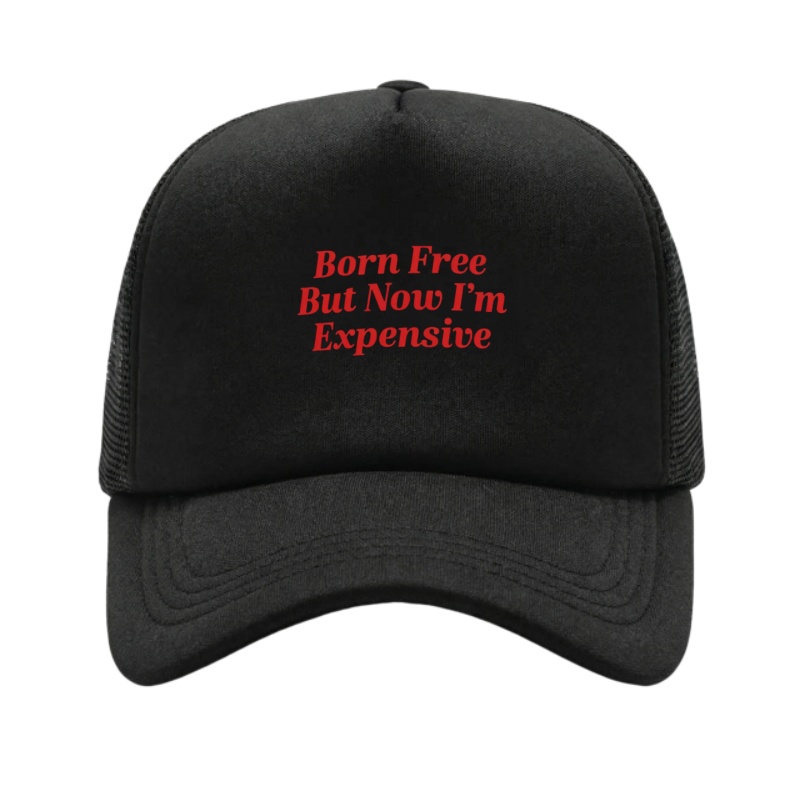 BORN FREE EXPENSIVE Printed Ad - Golf Cap Dad recensie en prijs