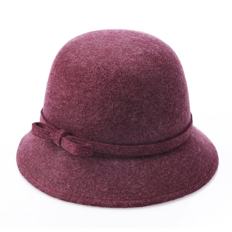 100% Real Wool Women Hats Autu - Fedora Hat Wool recensie en prijs