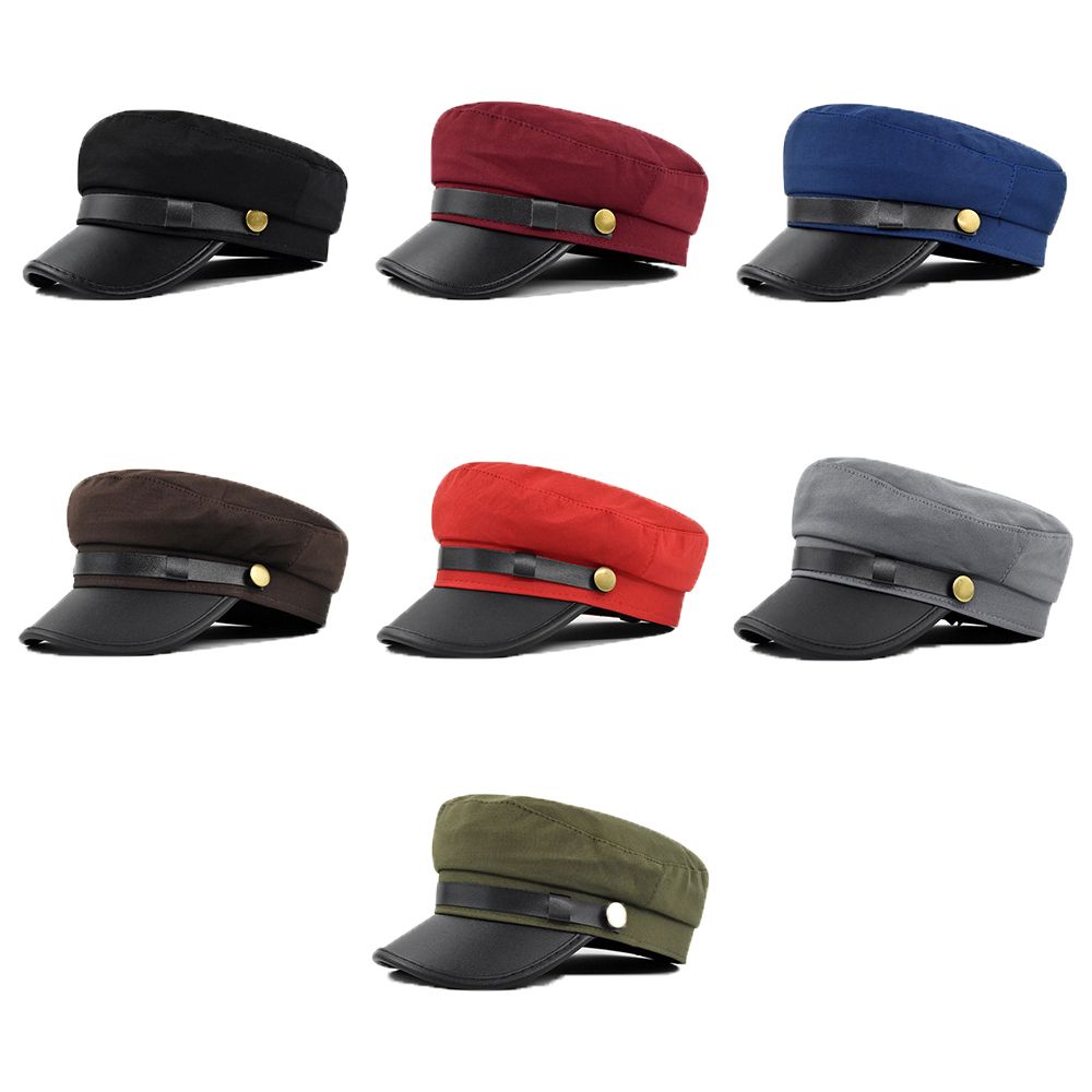 For Unisex Warm Autumn PU Leat - Snapback Hat Flat recensie en prijs