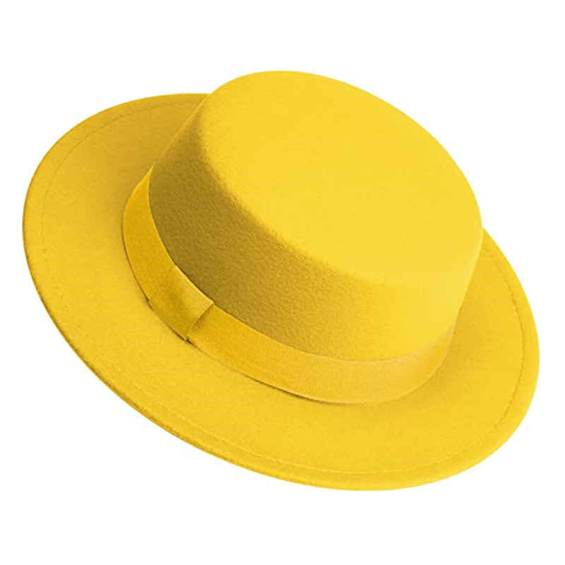 Men Women White Fedora Hat Fla - Fedora Hat Wool recensie en prijs
