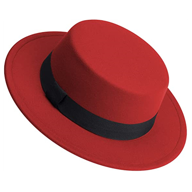 Men Women White Fedora Hat Fla - Fedora Hat Wool recensie en prijs