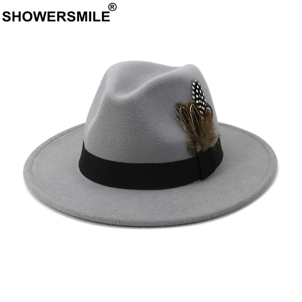 SHOWERSMILE Royal Blue Women M - Fedora Hat Wool recensie en prijs