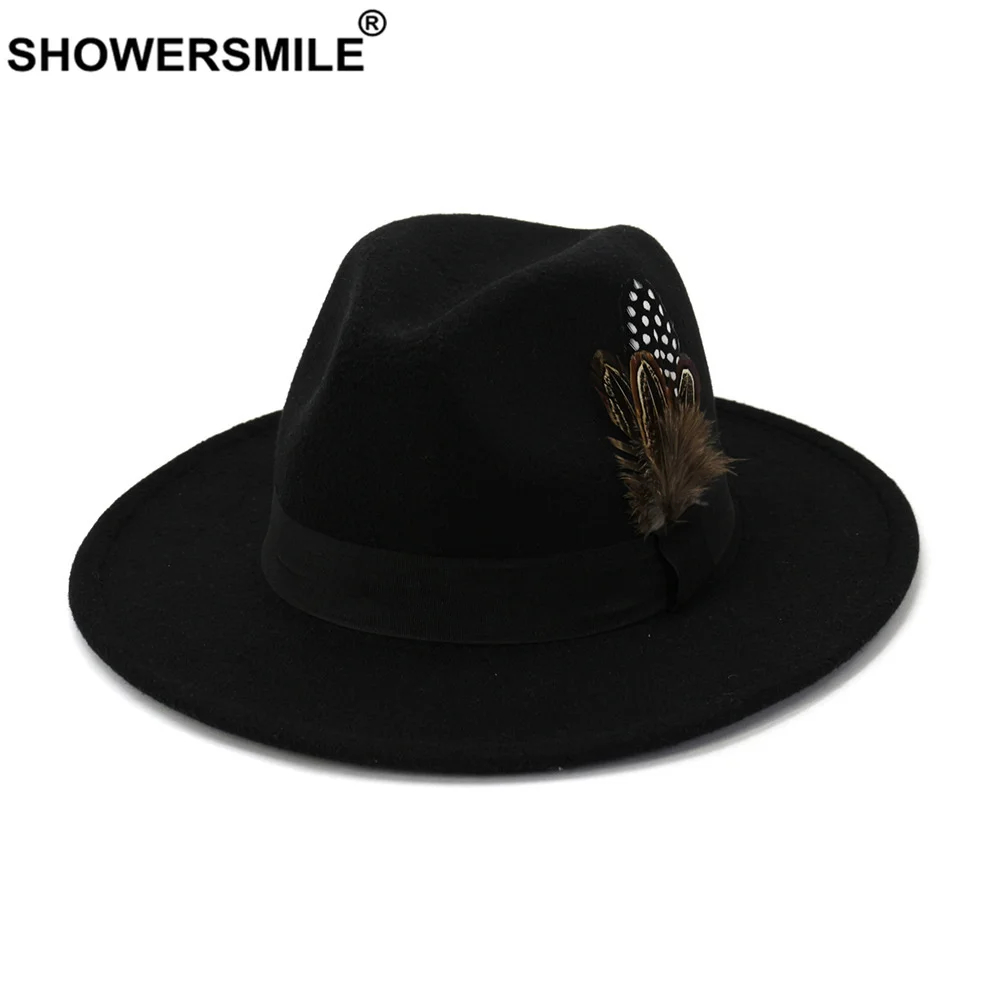 SHOWERSMILE Royal Blue Women M - Fedora Hat Wool recensie en prijs