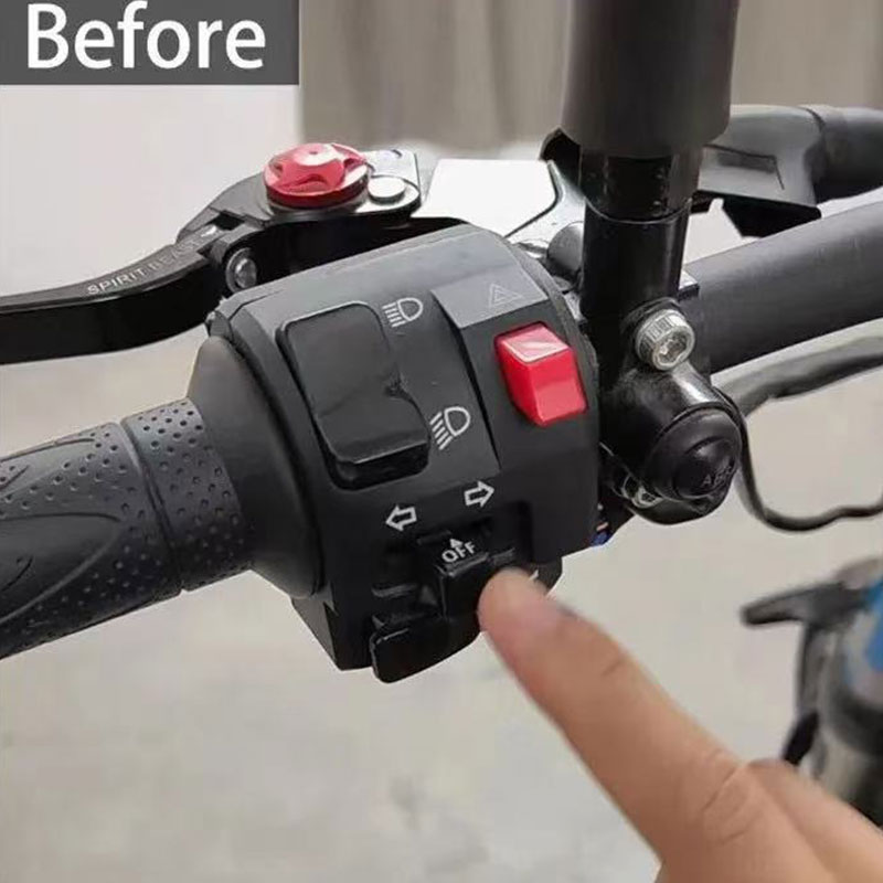 Motorcycle Switch Button Turn  - Snapback Hat Flat recensie en prijs