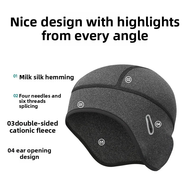 Winter Cycling Warm Cap MTB He - Skull Cap Helmet Liner recensie en prijs
