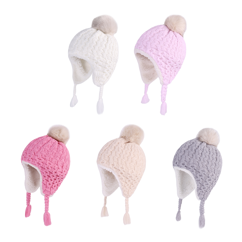 Baby Winter Knit Earflap Hats  - Trapper Hat Ear Flap recensie en prijs